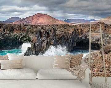 Los Hervideros by Rene van Dam