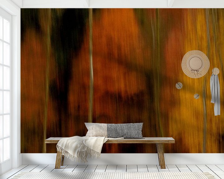 Sfeerimpressie behang: Tremotion, warmte van Mirjam van Vooren