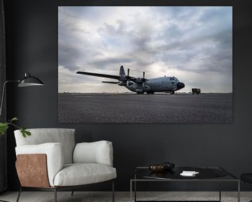 C-130 Hercules Belgische luchtmacht van Kris Christiaens