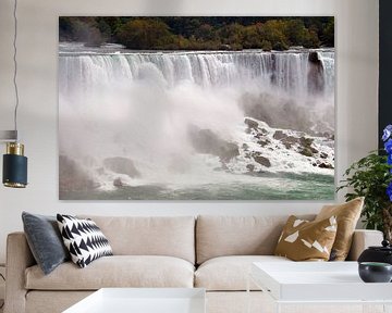 Niagara Falls, wie von Kanada gesehen von Paul van Baardwijk