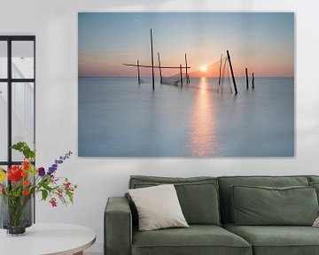 Visnetten op de Noordzee von Ingrid Van Damme fotografie