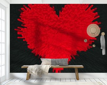 Herz , 3D Blocks  von Marion Tenbergen