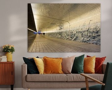 Cuypers Passage Fahrradtunnel von Peter Bartelings