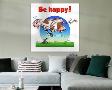 Be Happy Cow van Stan Groenland