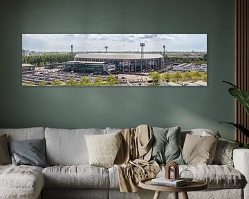 Stadion Feyenoord / De Kuip Championship match (panorama) by Prachtig Rotterdam