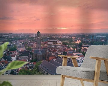 Zwolle from above by Thomas Bartelds