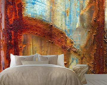 Rusty blue and brown - study 1 by Texel eXperience