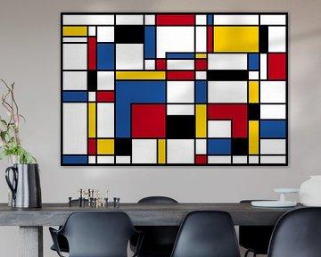 Komposition-II-Piet Mondrian von Marion Tenbergen