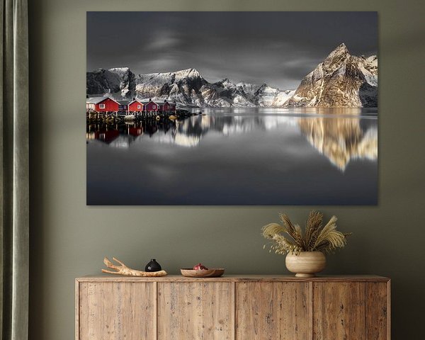 Fishermen's cottages on the Lofoten Islands