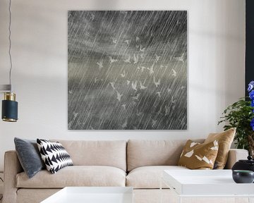 Rainy Landscape N.3 van Olis-Art