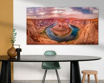 Horseshoe bend Grand Canyon, USA van Chris Wiersma