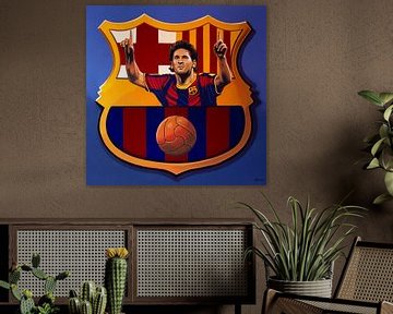 FC Barcelona Barcelona Schilderij von Paul Meijering