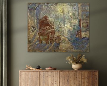 Nacht (nach Millet) - Vincent van Gogh