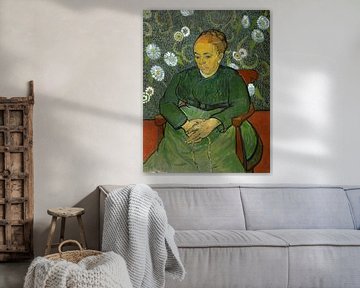 Vincent van Gogh. La berceuse (Portret van Madame Roulin)