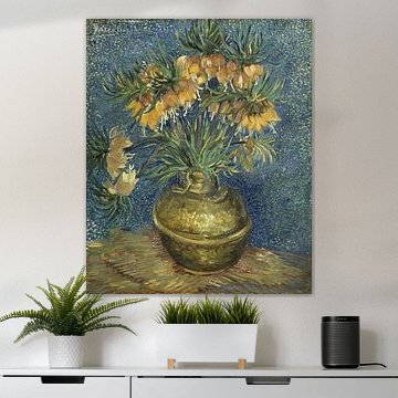 Vincent van Gogh. Sunflowers in copper vase