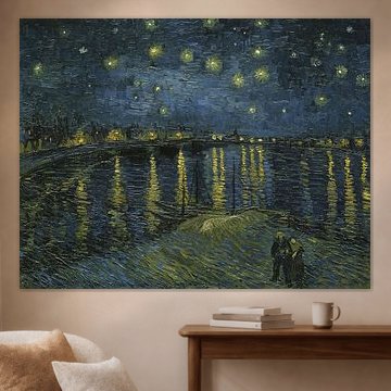 Nuit étoilée sur le Rhône, van Gogh