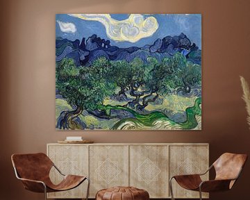 Vincent van Gogh. The olive trees