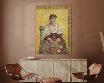 Vincent van Gogh. De Italiaanse vrouw