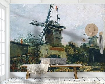 Vincent van Gogh. Molens op Montmartre