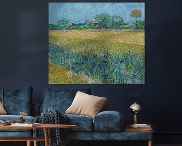 Vincent van Gogh. Veld met bloemen bij Arles