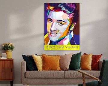 Pop Art Elvis Presley von Doesburg Design