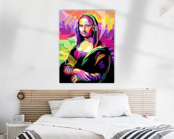 Pop Art Mona Lisa van Doesburg Design