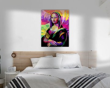 Pop Art Mona Lisa von Doesburg Design