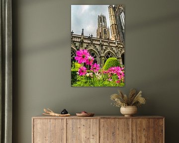 Domturm und Kathedrale Str.-Martins in Utrecht, die Niederlanden von Sjoerd van der Wal Fotografie