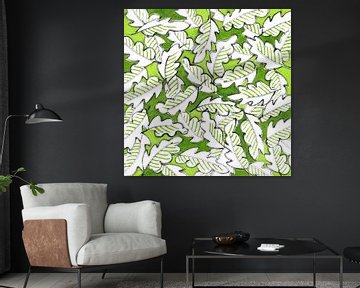 Green leaves by ART Eva Maria