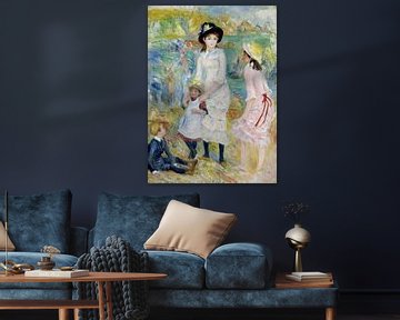 Kinder an der Küste - Pierre-Auguste Renoir