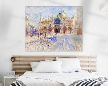 Piazza San Marco Venice - Pierre-Auguste Renoir