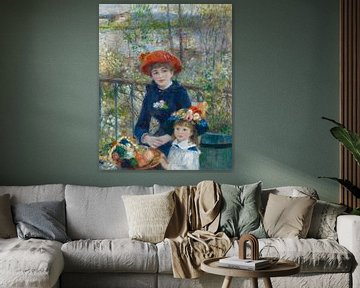 Auf der Terrasse - Pierre-Auguste Renoir