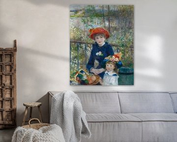 Auf der Terrasse - Pierre-Auguste Renoir