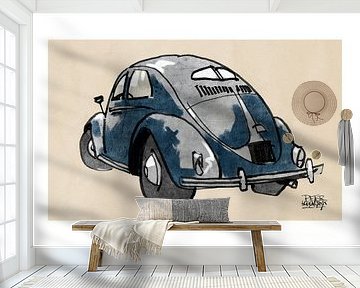 VW beetle by Pieter Hogenbirk