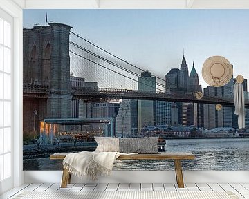 Brooklyn Bridge Panorama by Borg Enders