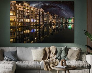 Damrak Amsterdam by Sidney Portier