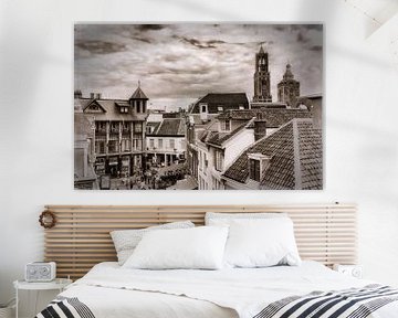 Utrecht in black and white sur Jan van der Knaap