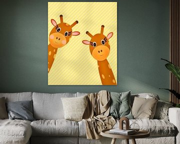 giraffen van Marion Tenbergen