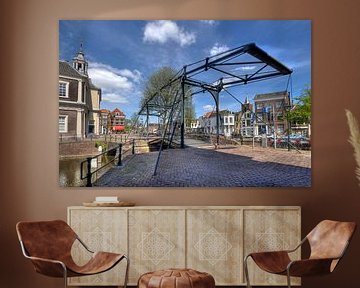 Ophaalbrug in Schiedam