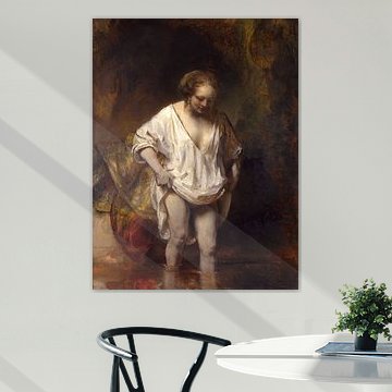 Badende vrouw, Rembrandt van Rijn