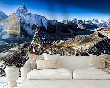 View Mount Everest from Kala Patthar Nepal Himalaya by Björn Jeurgens