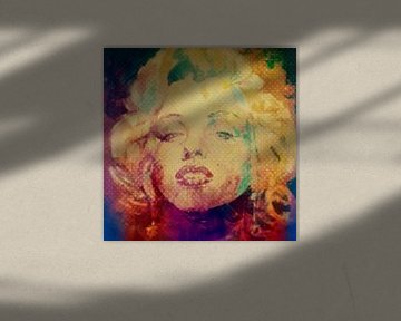 Marilyn Monroe Colourful Pop Art  von Felix von Altersheim