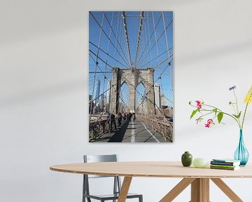 Brooklyn Bridge New York van Tineke Mols