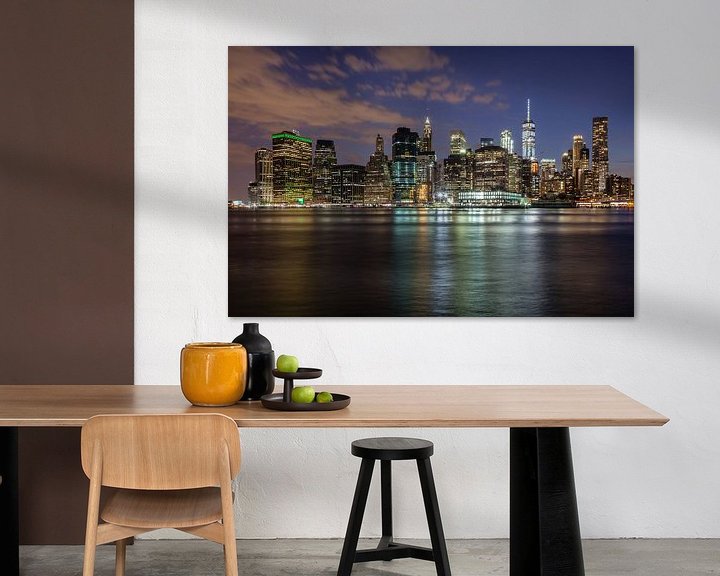 Beispiel: Skyline New York City von Bart van Dinten