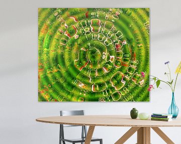 Ripples in Green (Rimpelingen in Groen)