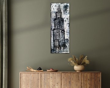 Groningen zwart wit van Janet Edens