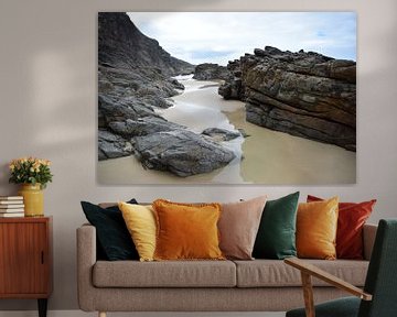 Beachrocks Fraser Island by Britt Lamers