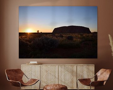 Uluru Sunrise by Britt Lamers