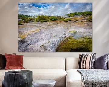 Geheimnisvolle Landschaft in Rotorua, Neuseeland