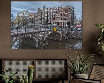 Amsterdamer Grachten (Prinsengracht II) von Arthur Wijnen